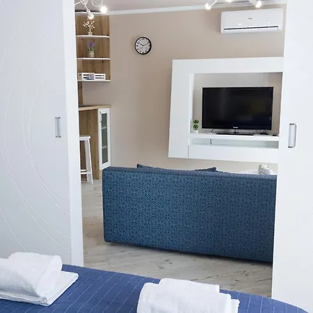 Апартамент Sunny Blue One-bedroom Flat With Balcony By Flat Mаnager