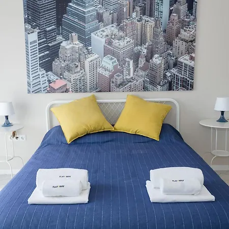 Sunny Blue One-bedroom Flat With Balcony By Flat Mаnager Apartament