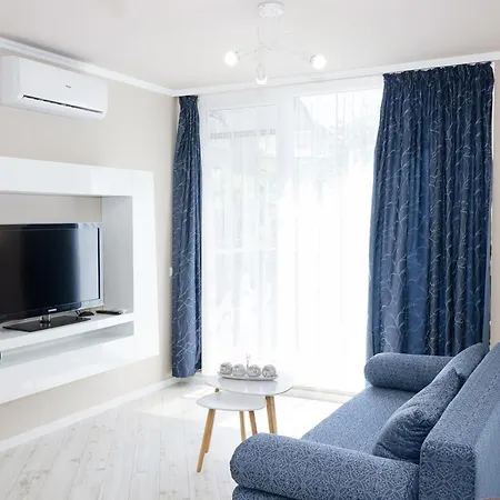 Apartament Sunny Blue One-bedroom Flat With Balcony By Flat Mаnager *